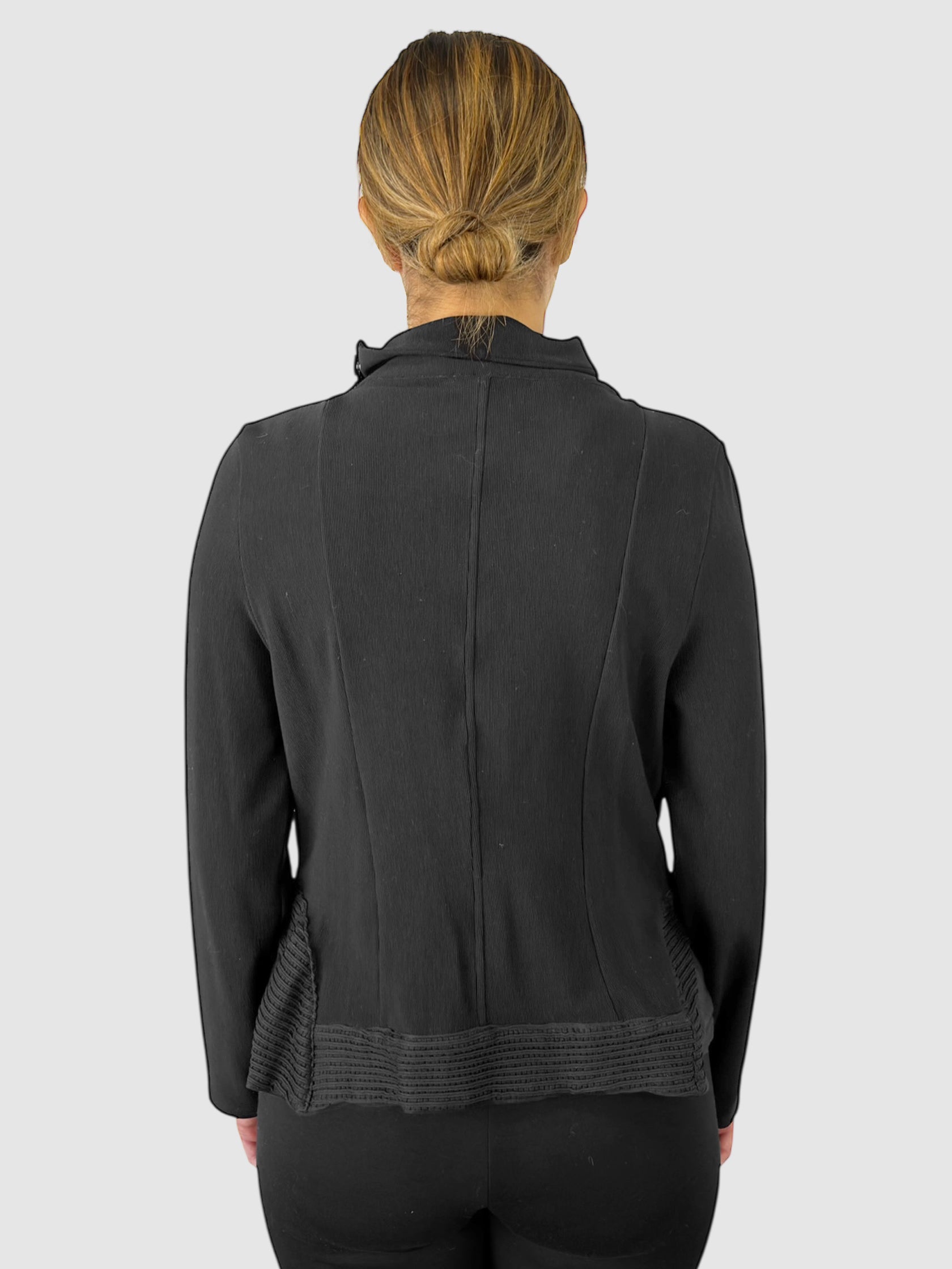 Asymmetrical Snap Cardigan