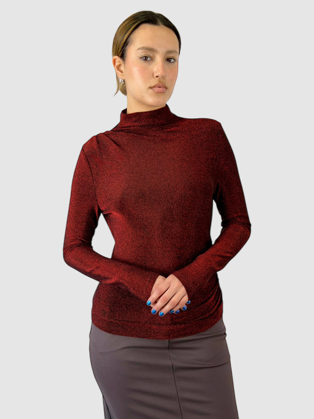 Metallic Mylie Sweater