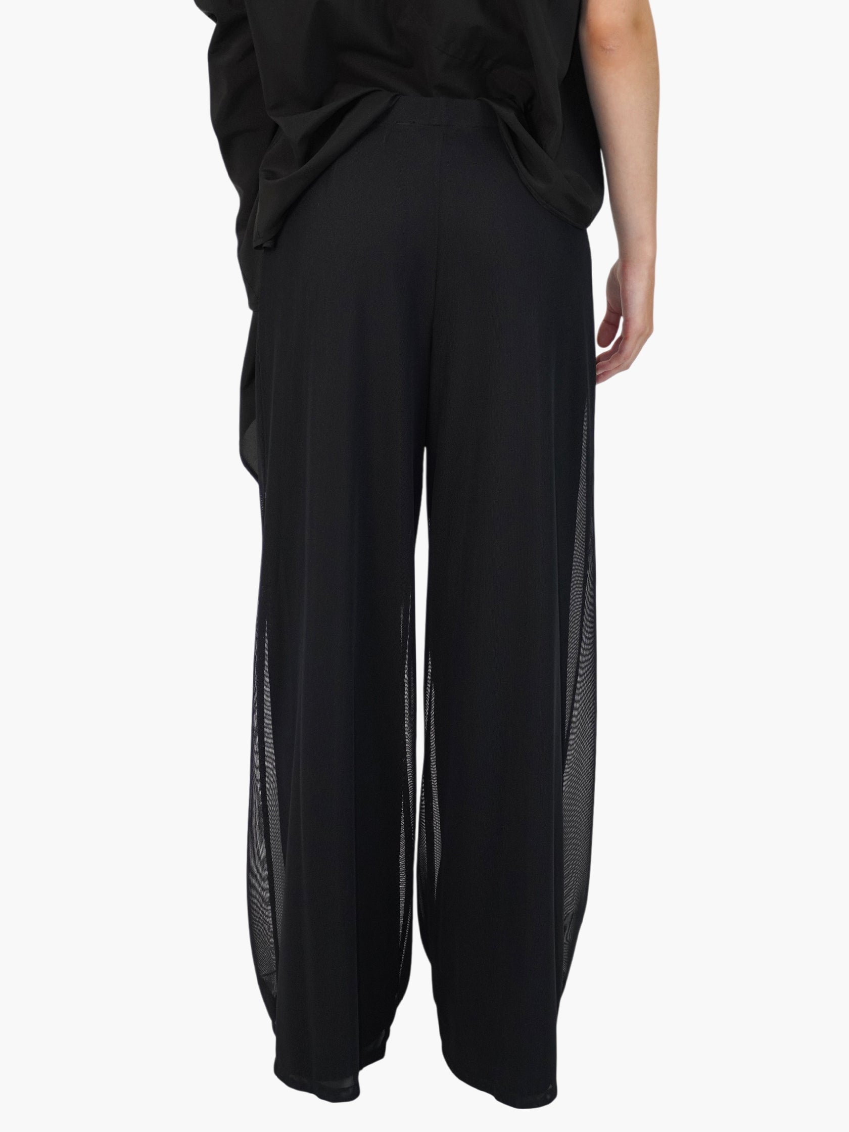 Mesh Wide Leg Pants