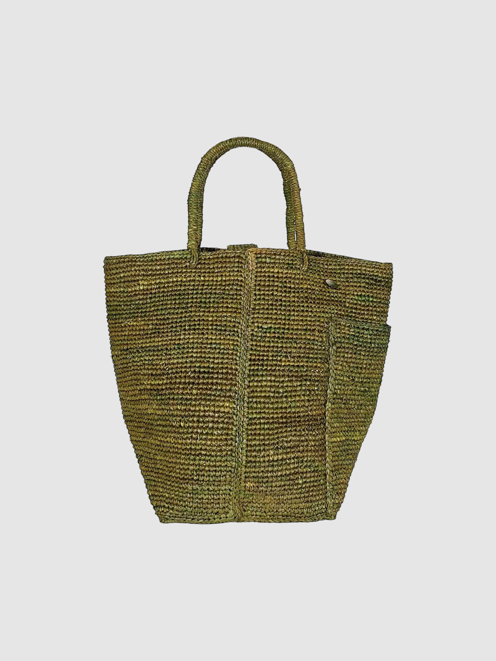 Button-Embellished Bag