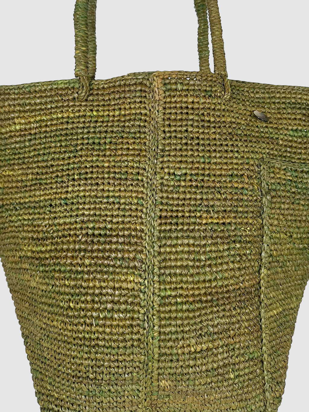 Button-Embellished Bag