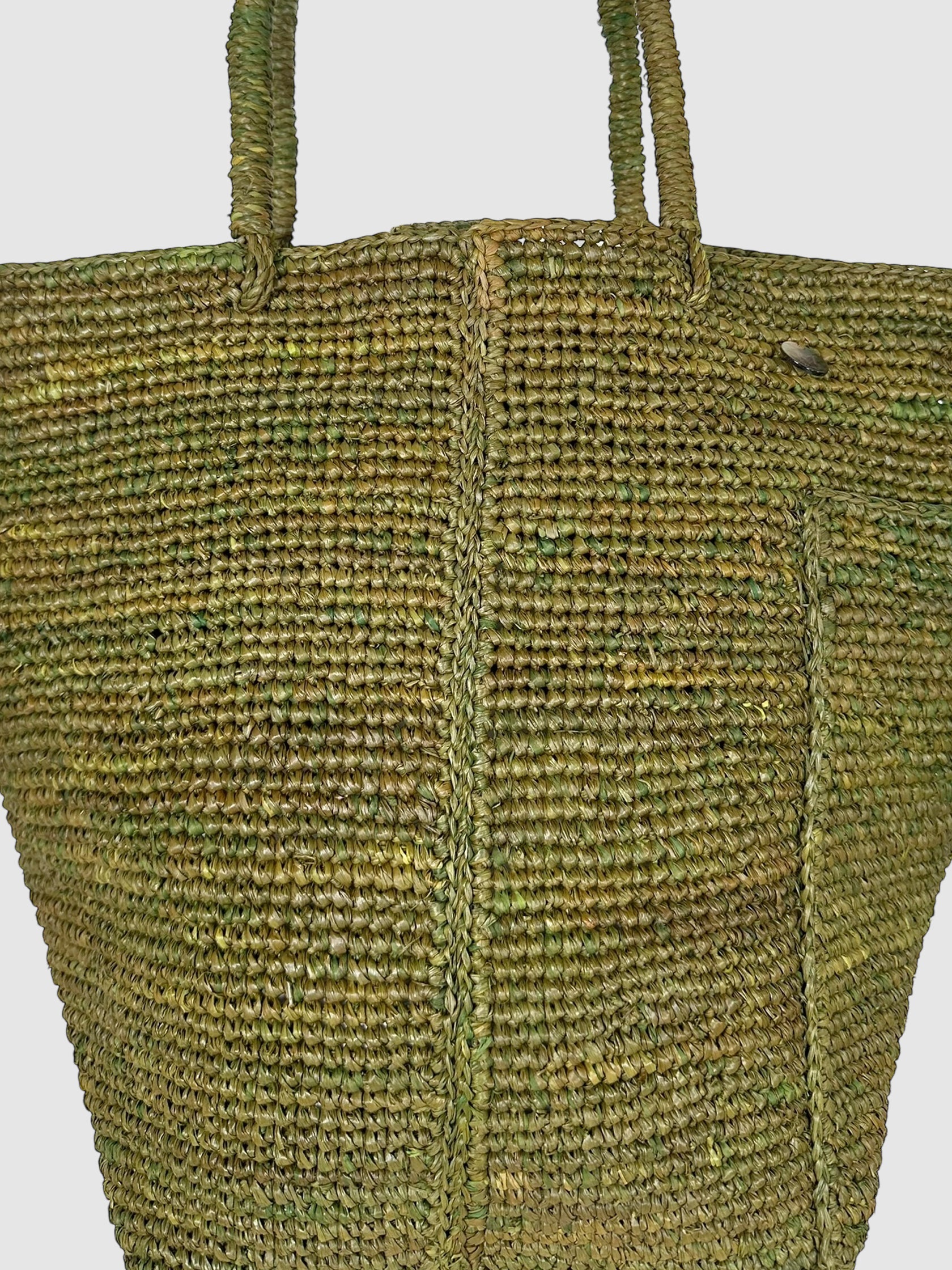 Button-Embellished Bag