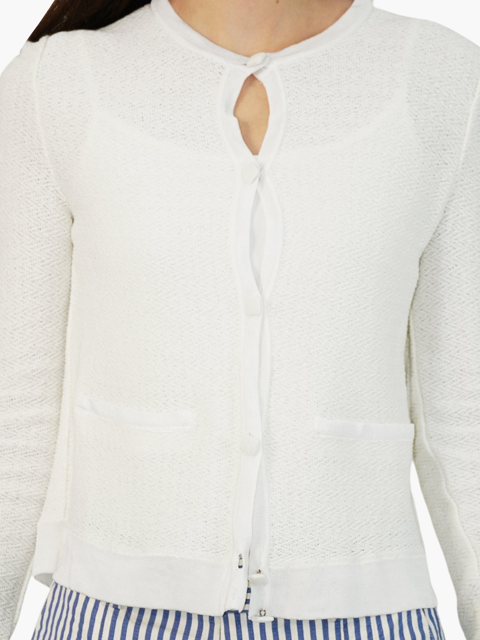 Chevron Knit Cardigan