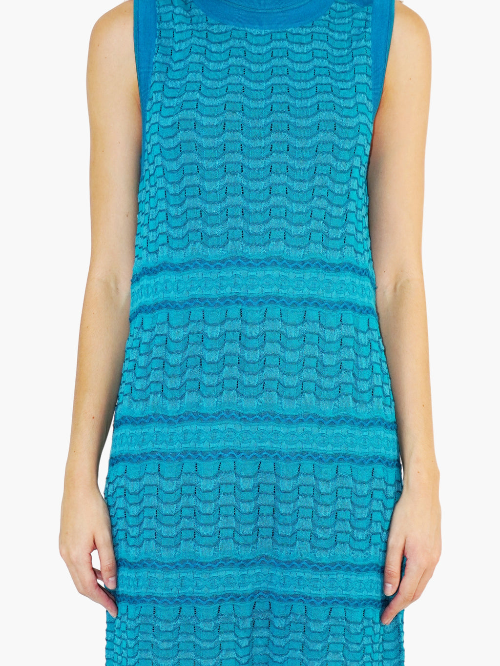 Geometric Knit Dress