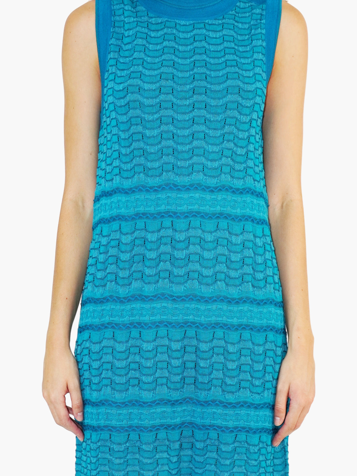 Geometric Knit Dress