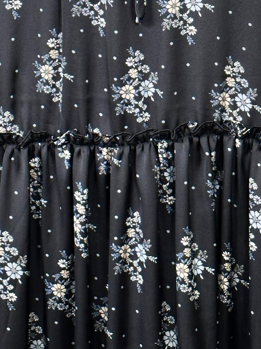 Misa Floral Print Midi Dress - Size M