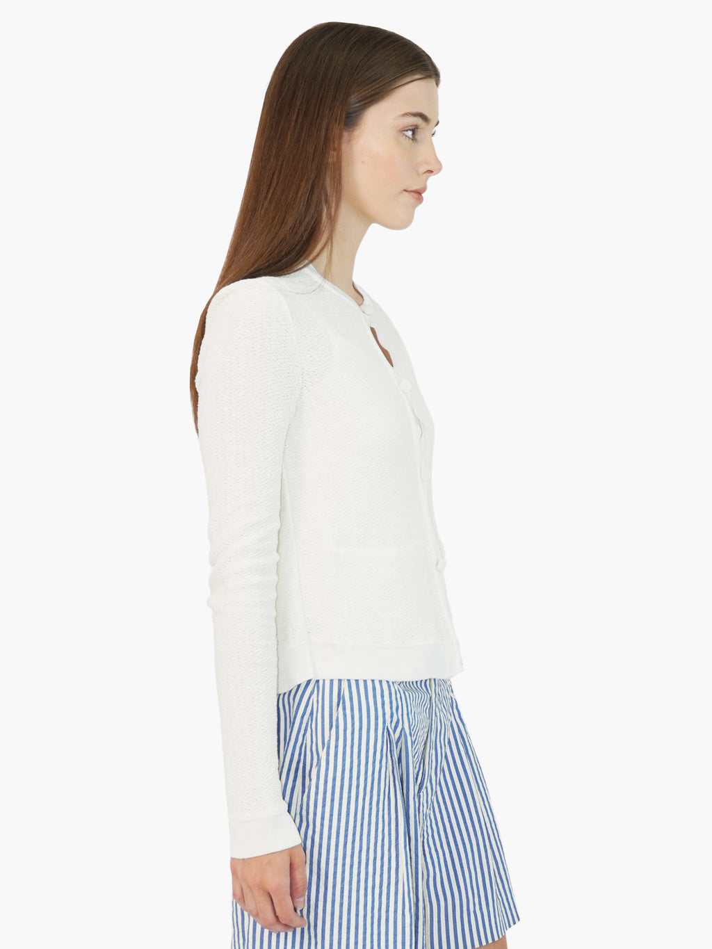 Chevron Knit Cardigan