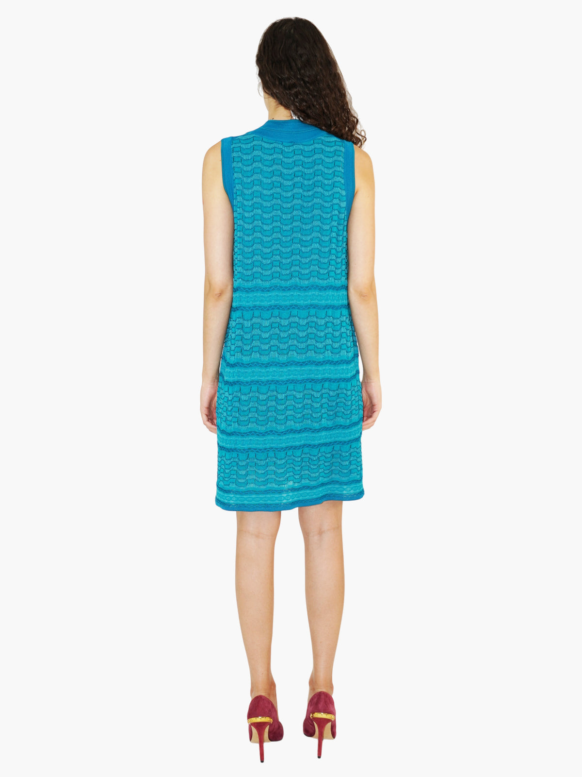 Geometric Knit Dress