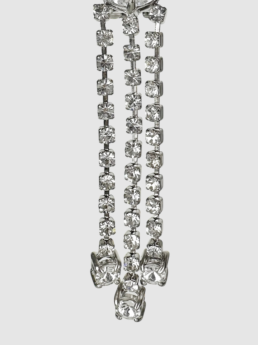 Crystal Bow Earrings