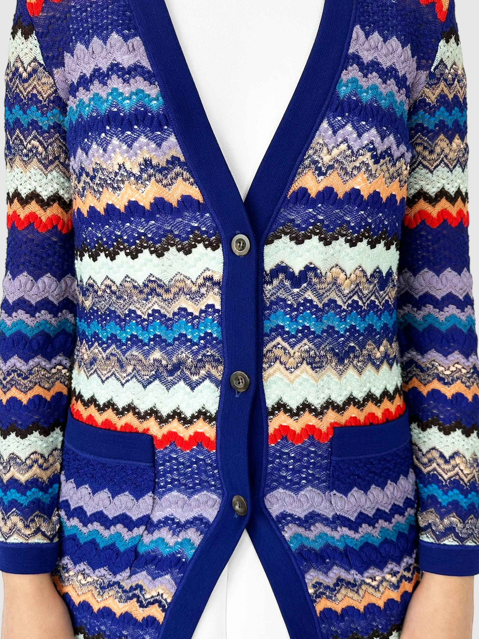 Chevron Knit Cardigan