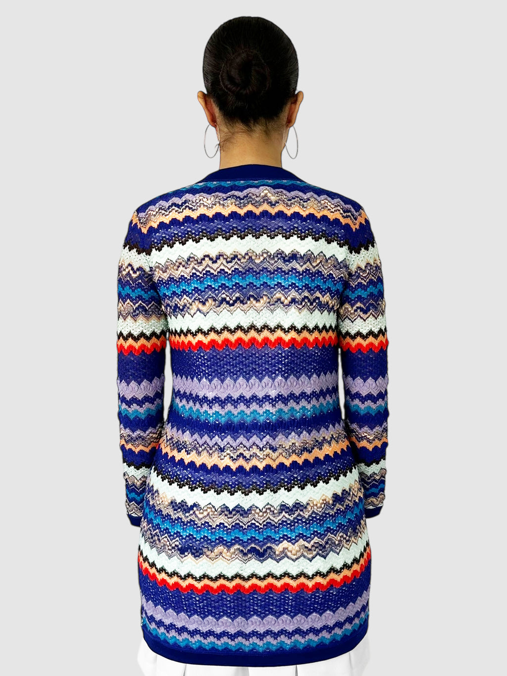 Chevron Knit Cardigan