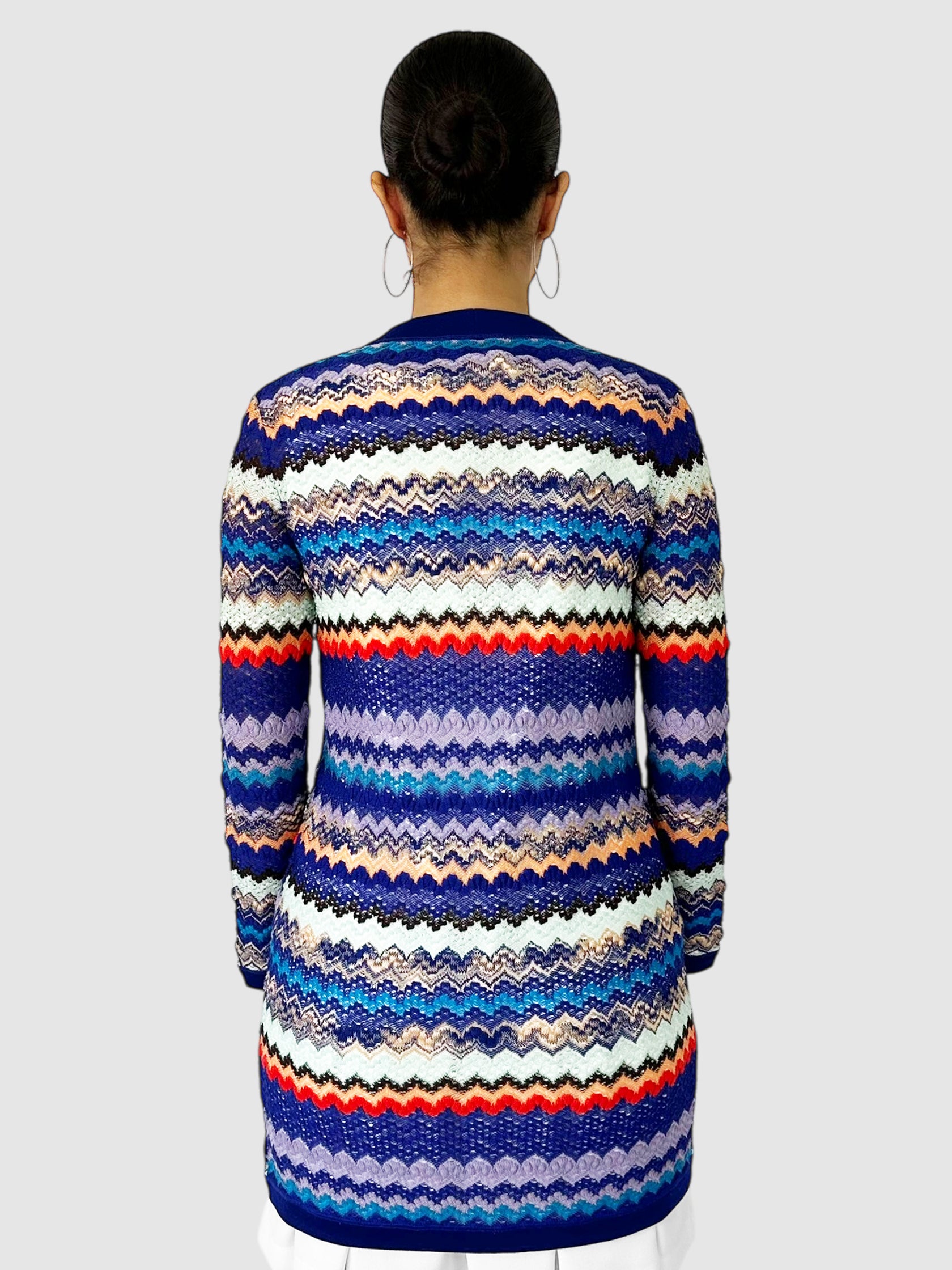 Chevron Knit Cardigan