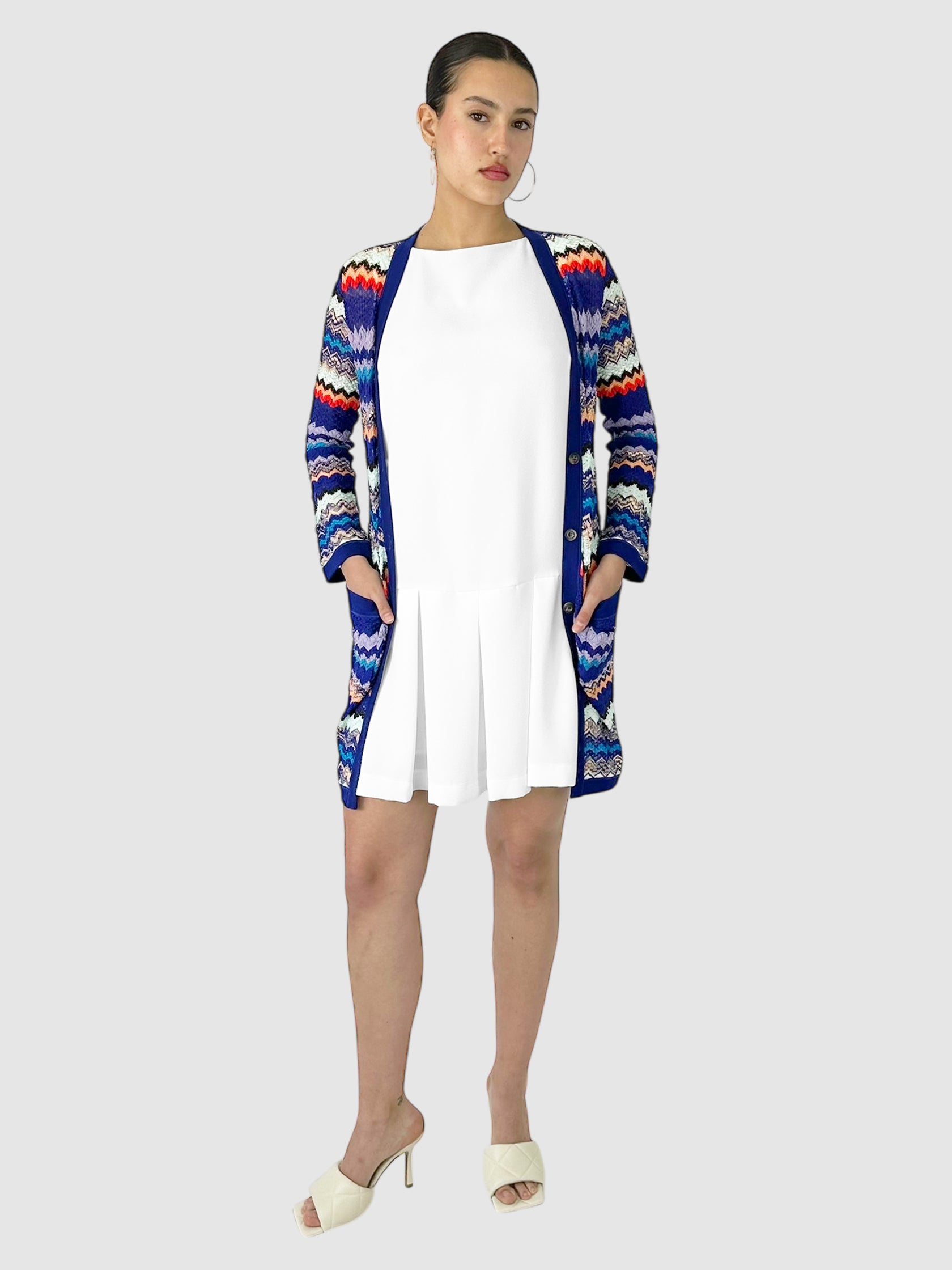 Chevron Knit Cardigan