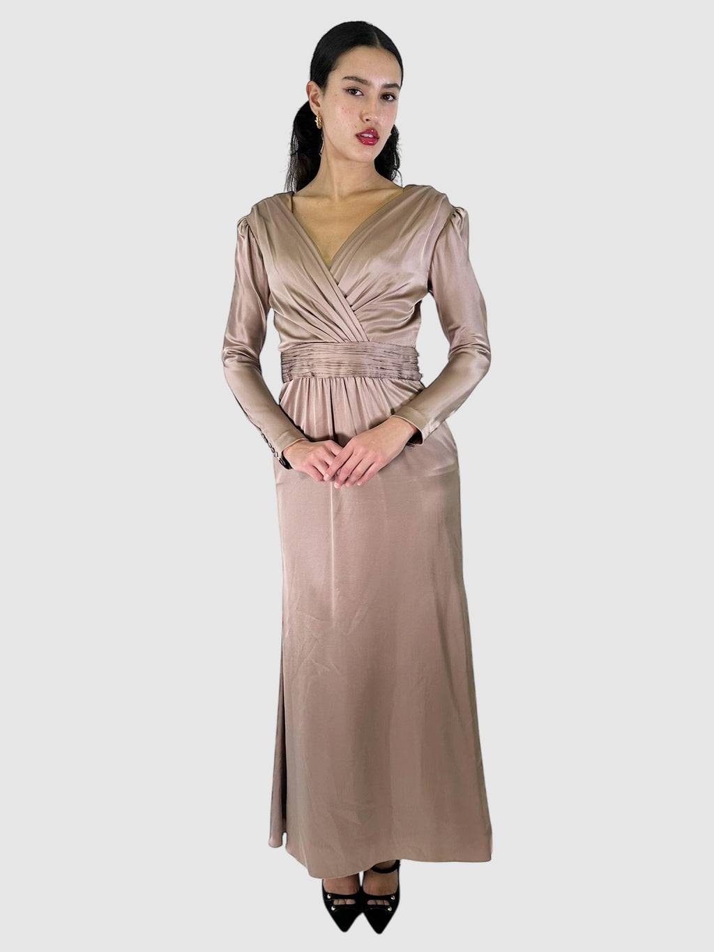 2-Piece Maxi Dress Set - Size 40