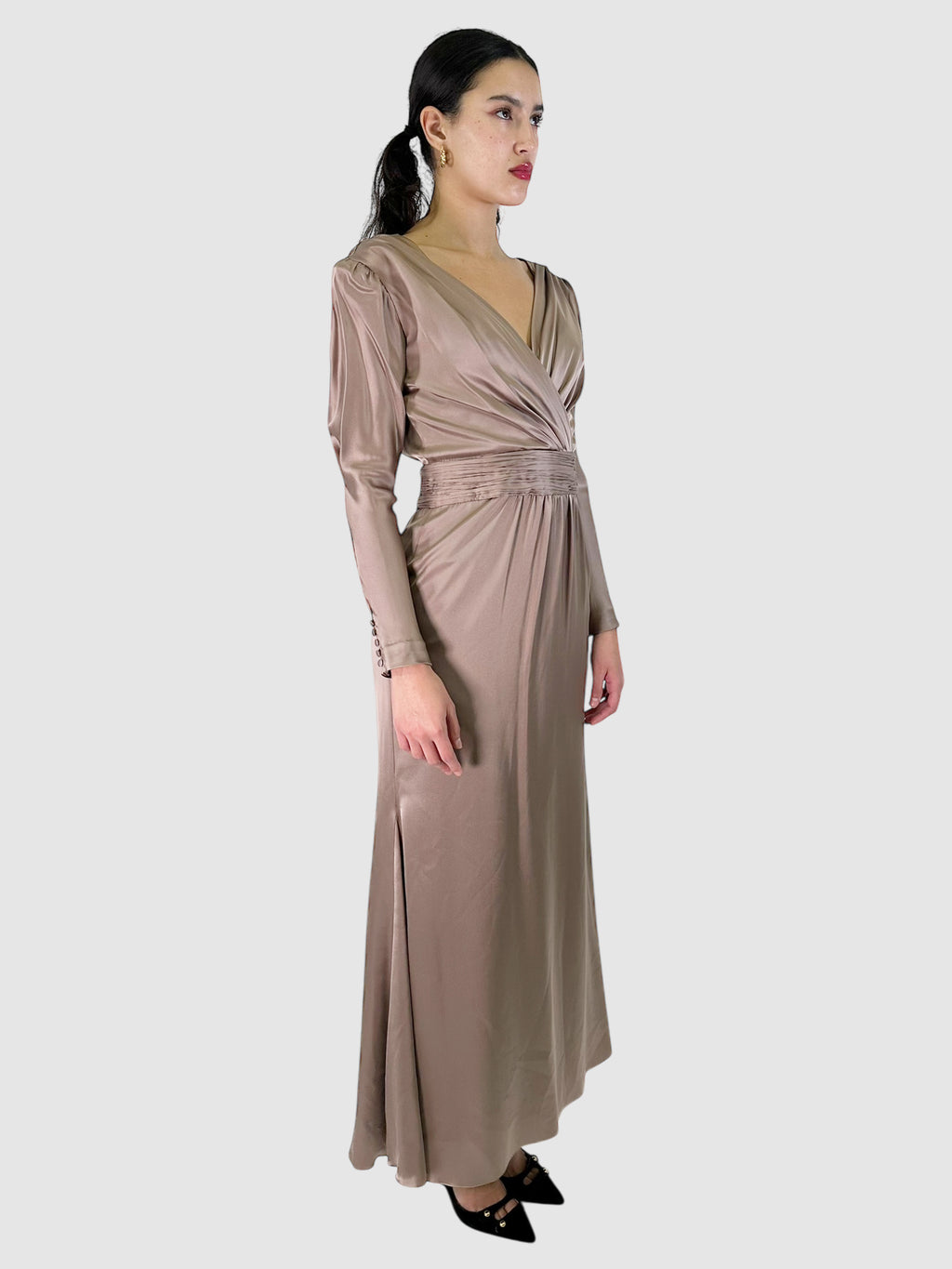 2-Piece Maxi Dress Set - Size 40