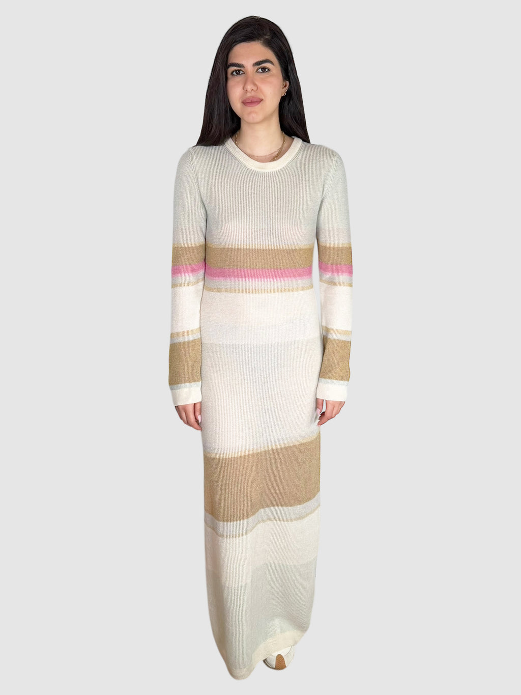 Cashmere Striped Dress