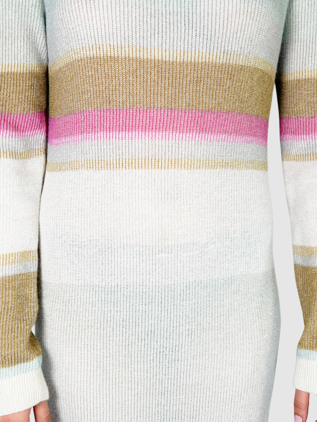 Cashmere Striped Dress