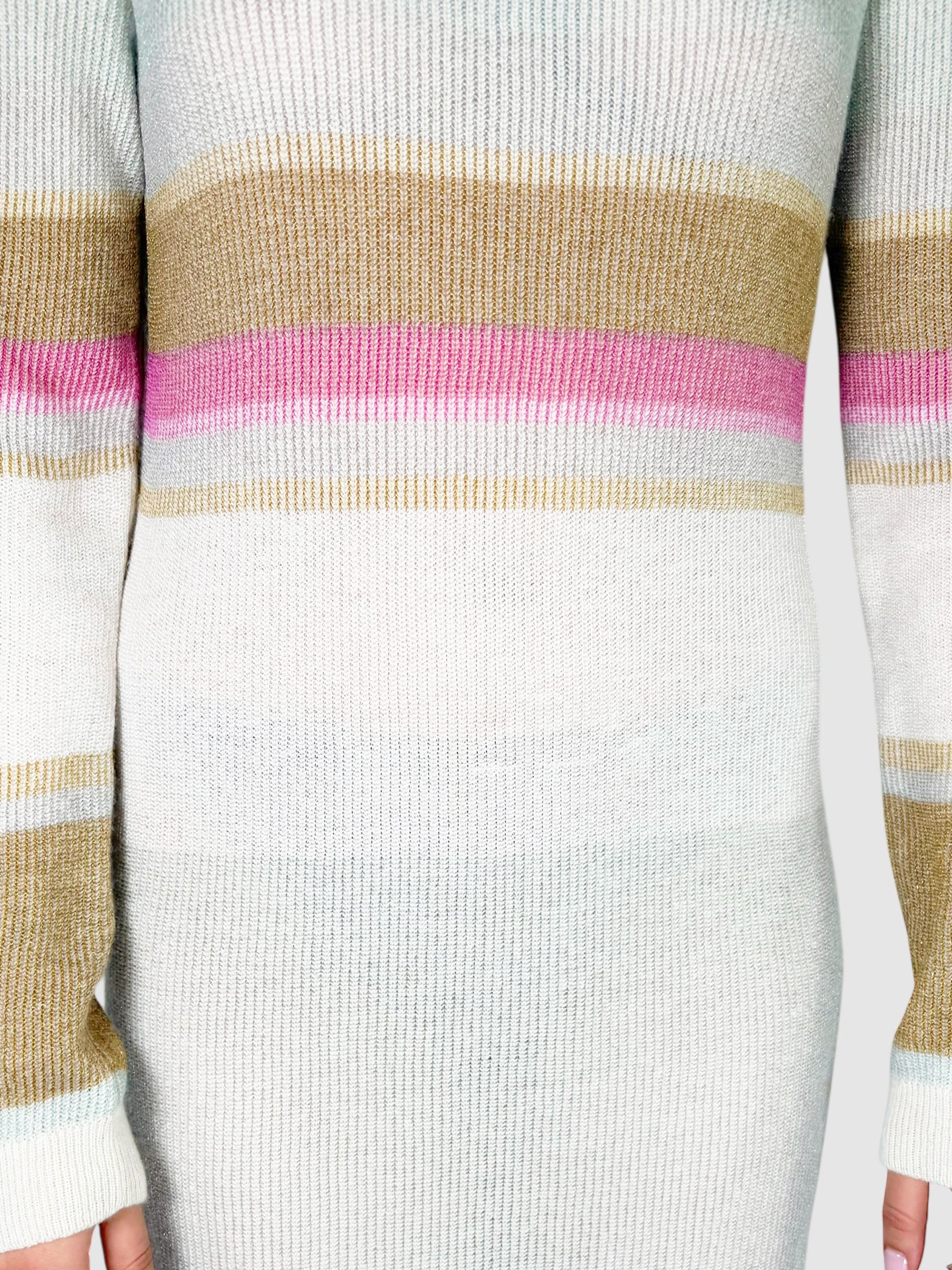 Cashmere Striped Dress