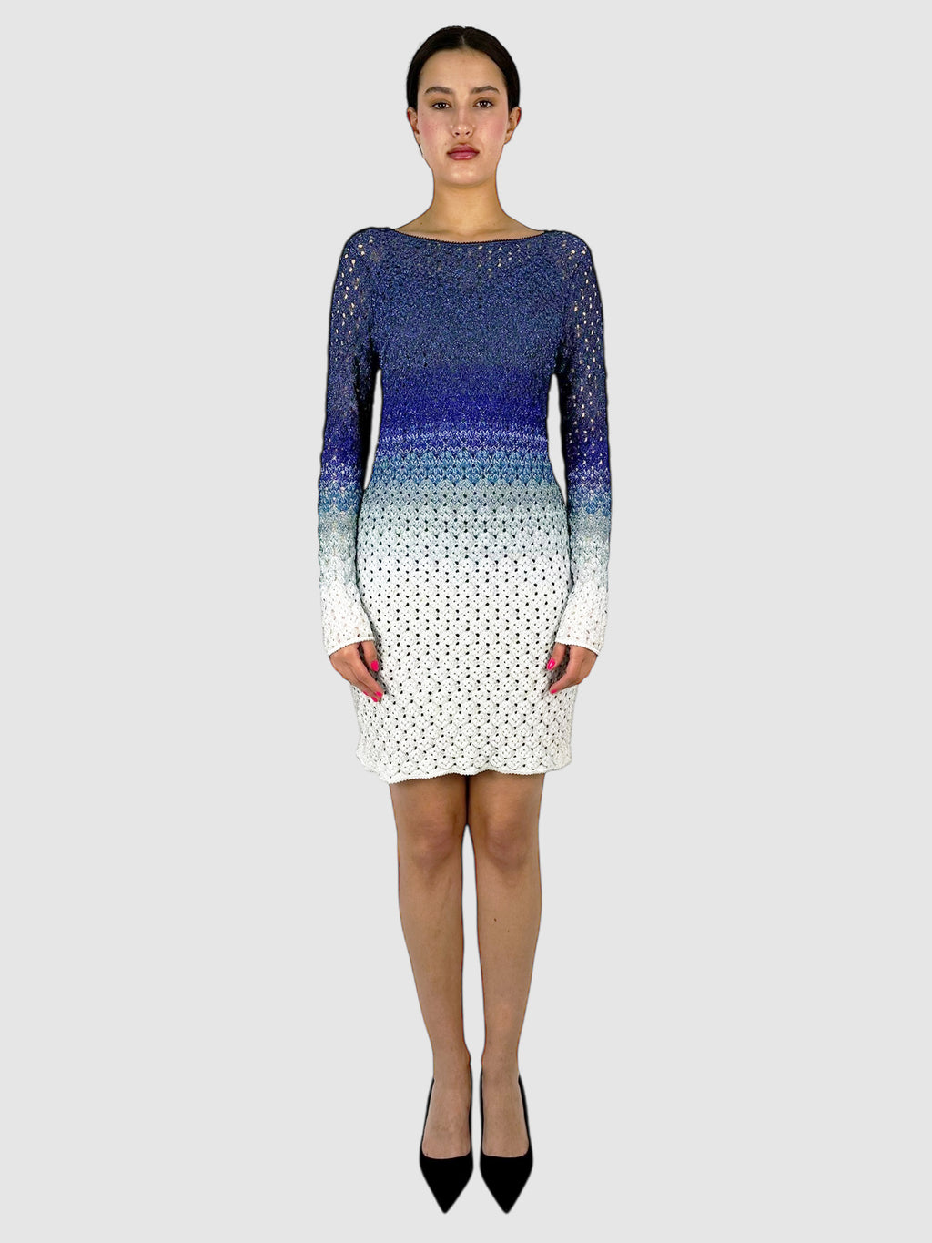 Ombré Crochet Dress - Size S/M