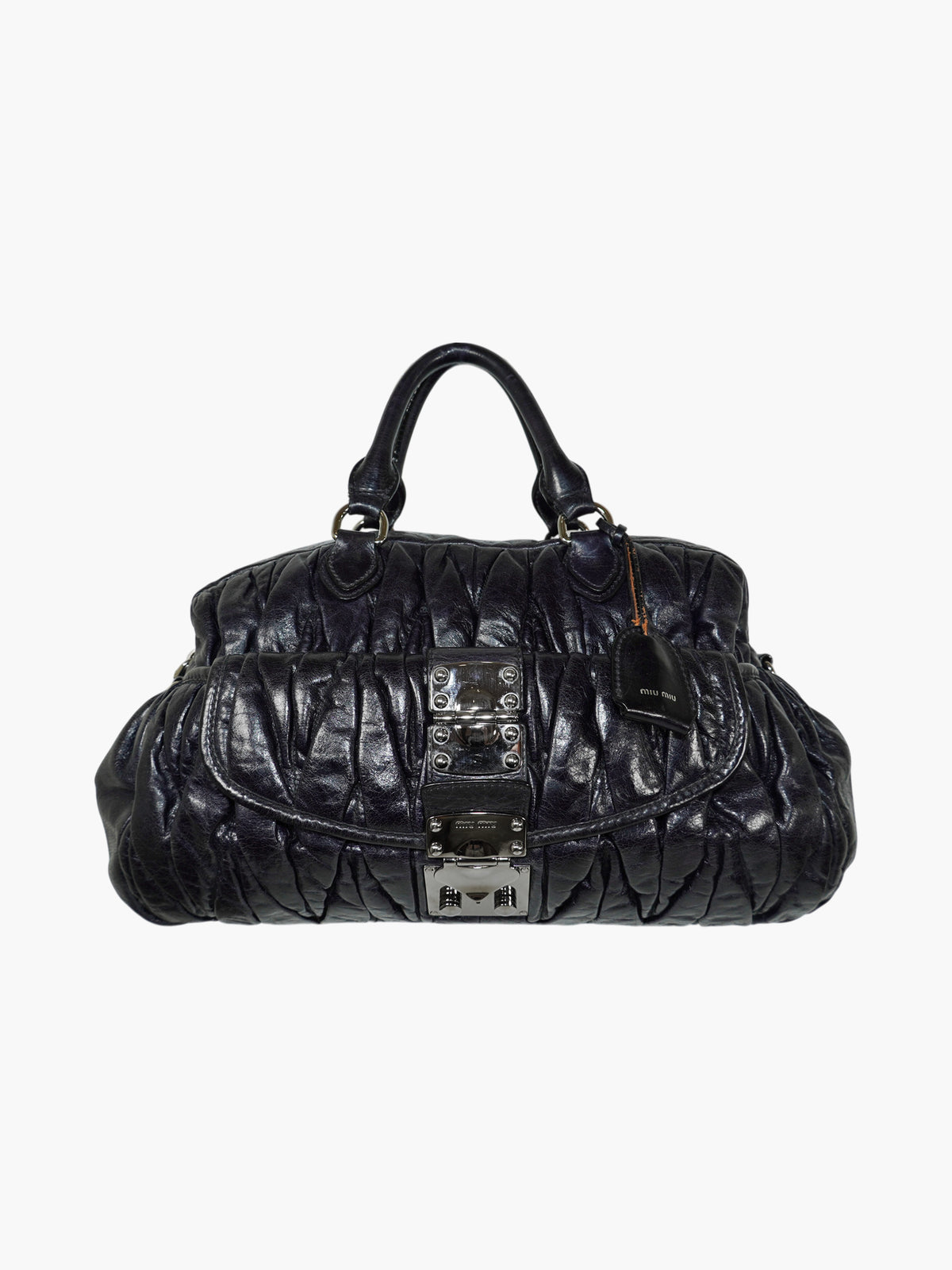 Matelassé Handle Bag