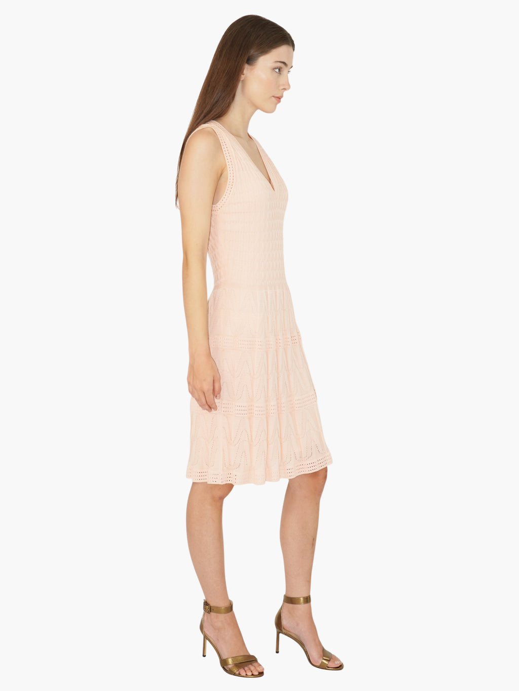 Chevron Knit Dress