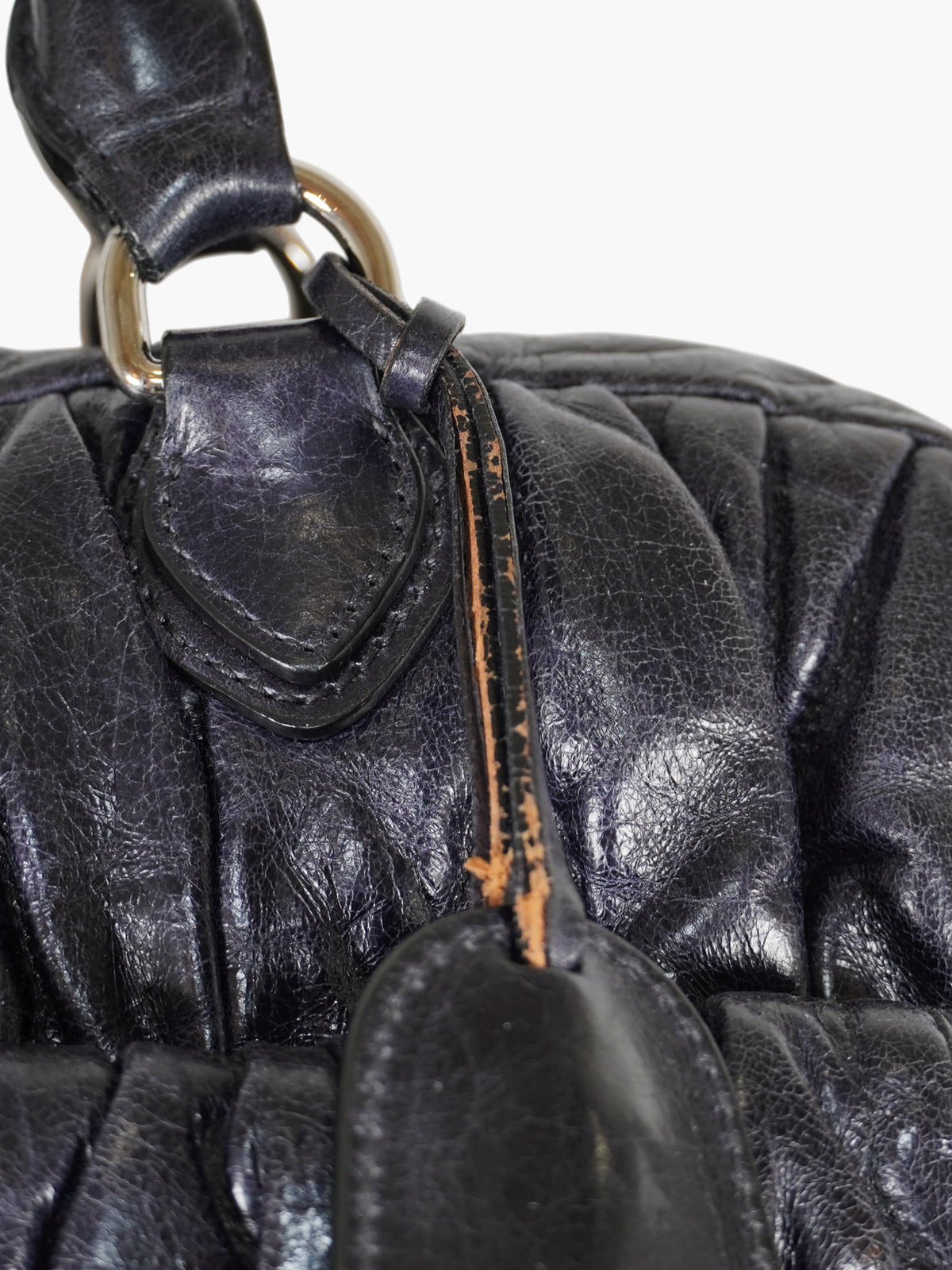 Matelassé Handle Bag
