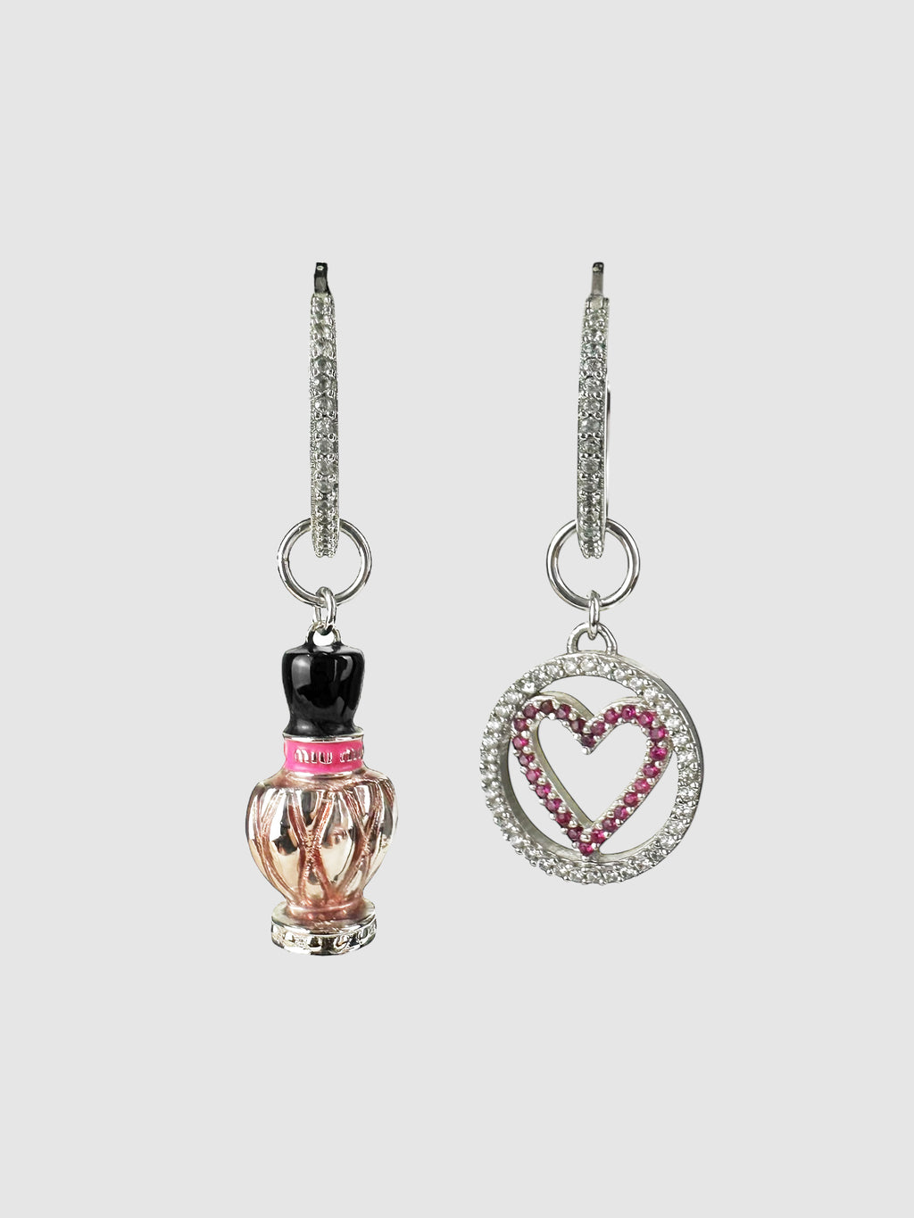 Heart Perfume Earrings