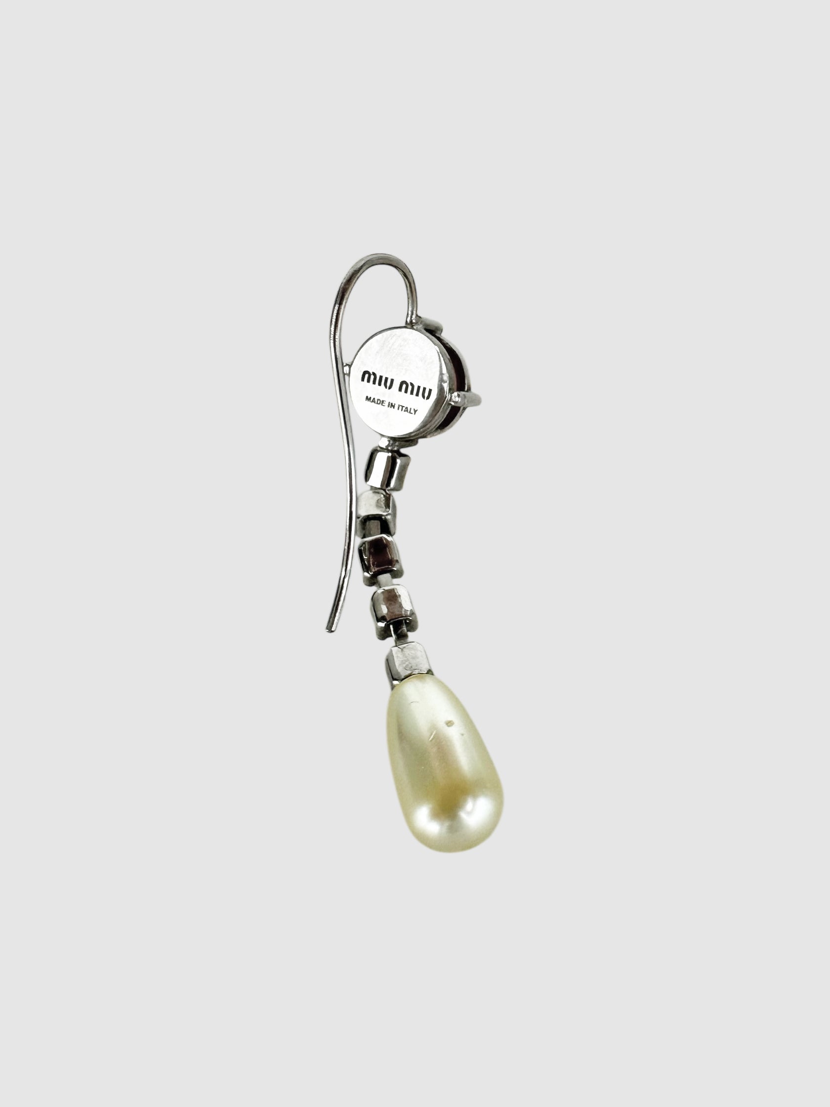 Resin Crystal Drop Earrings