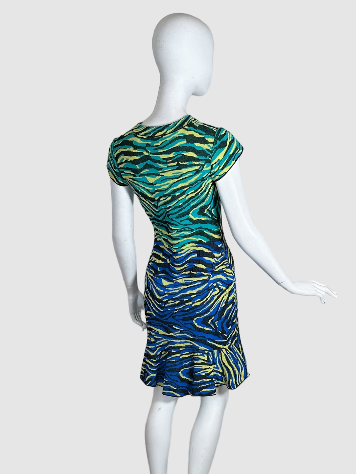 Missoni Knitted Mini Dress - Size 8