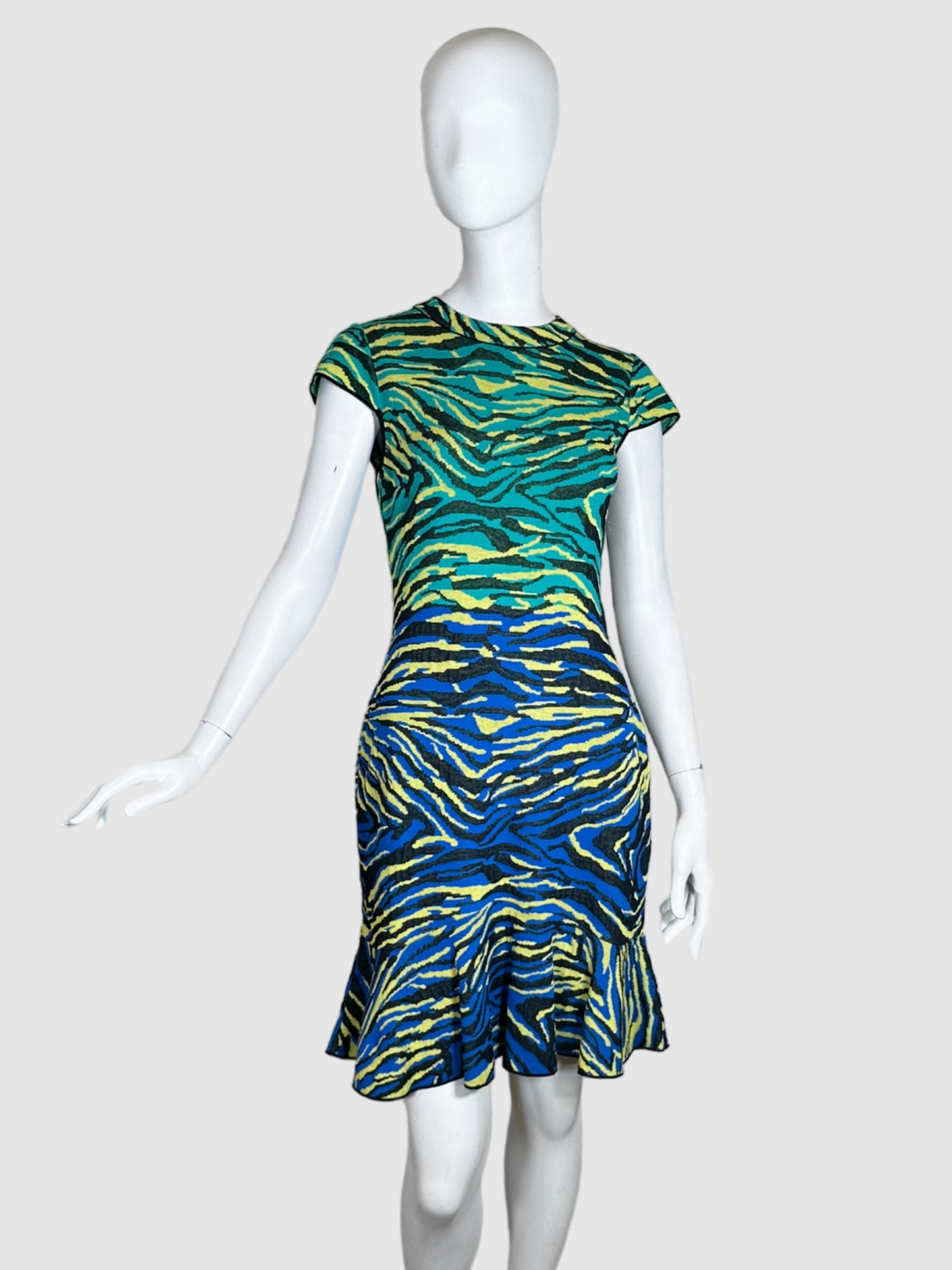 Missoni Knitted Mini Dress - Size 8