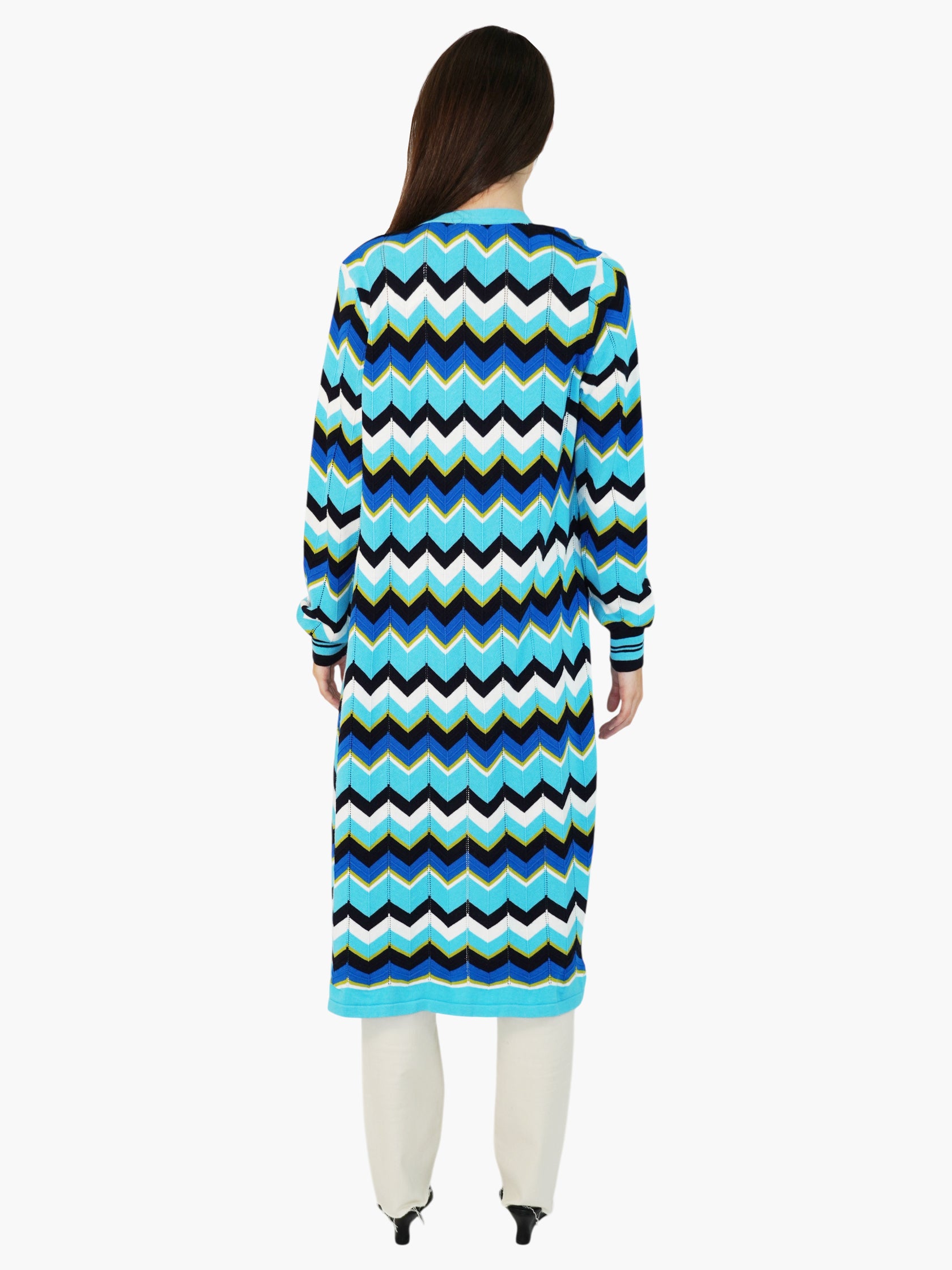 Chevron Knit Cardigan