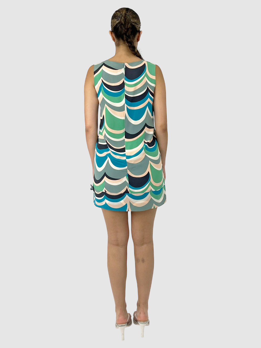 Silk Patterned Dress