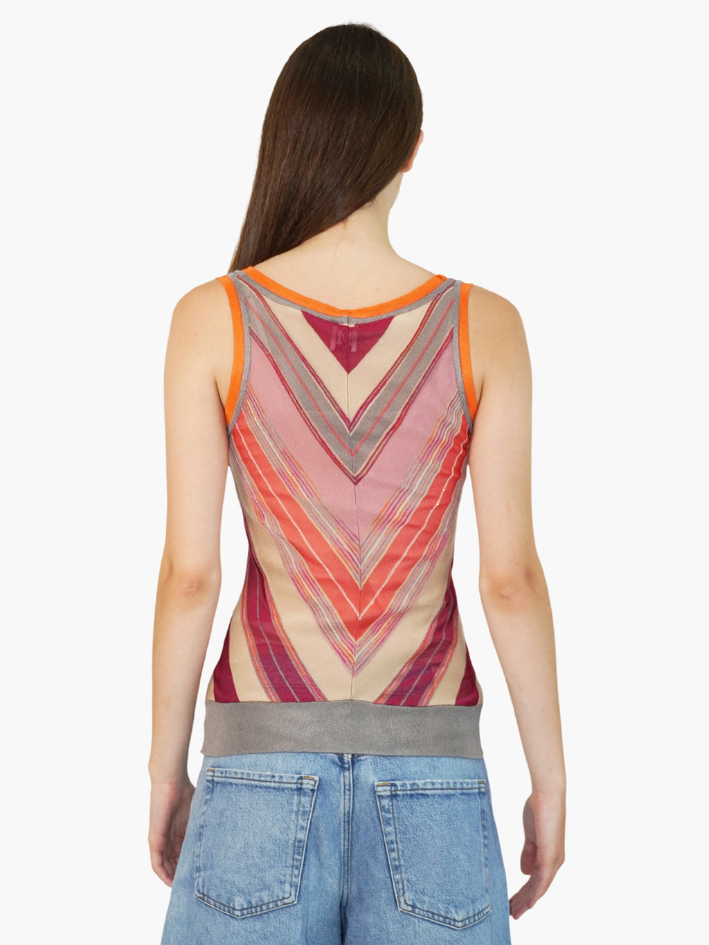 Chevron Stripe Top
