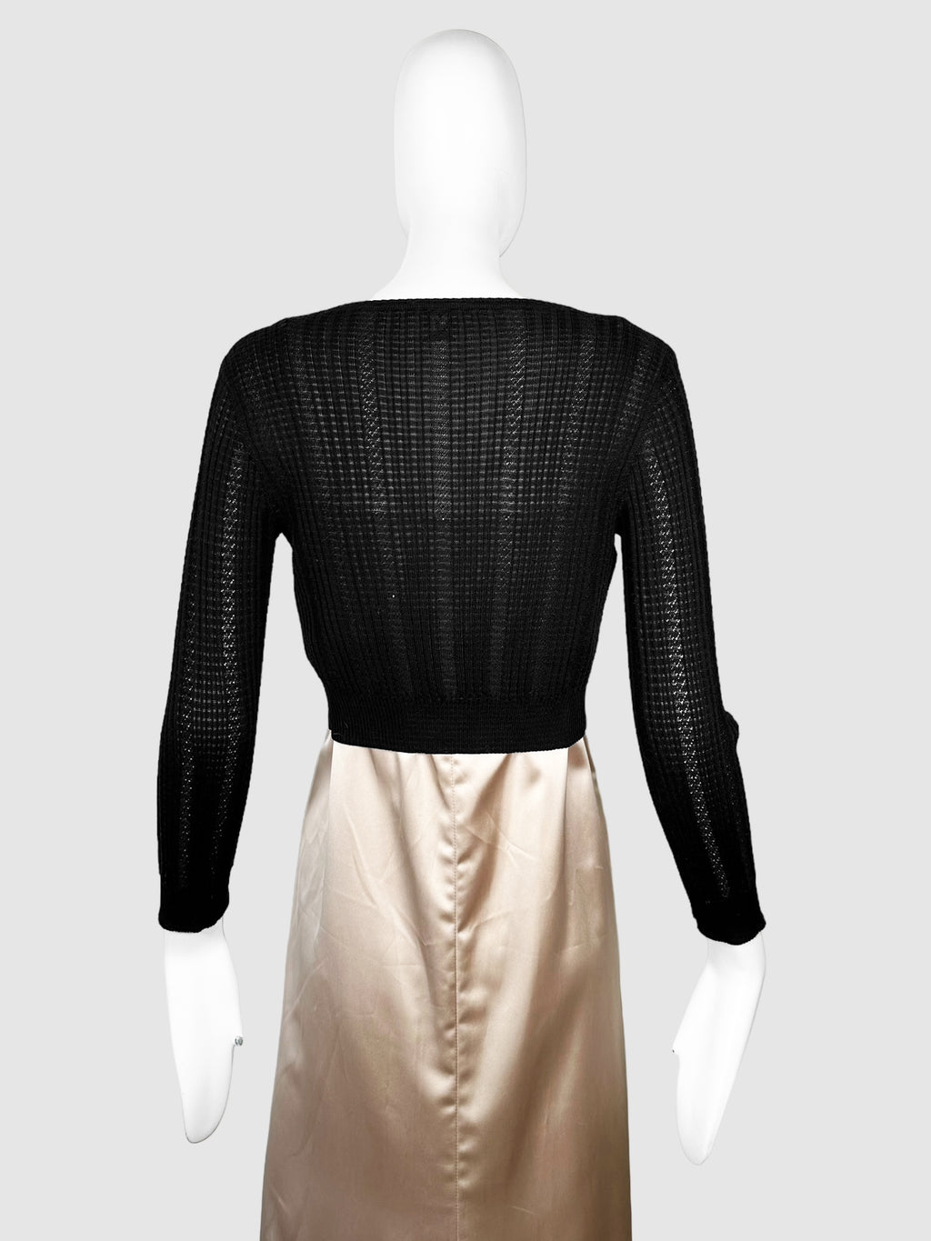 Cropped Knit Cardigan - Size 6