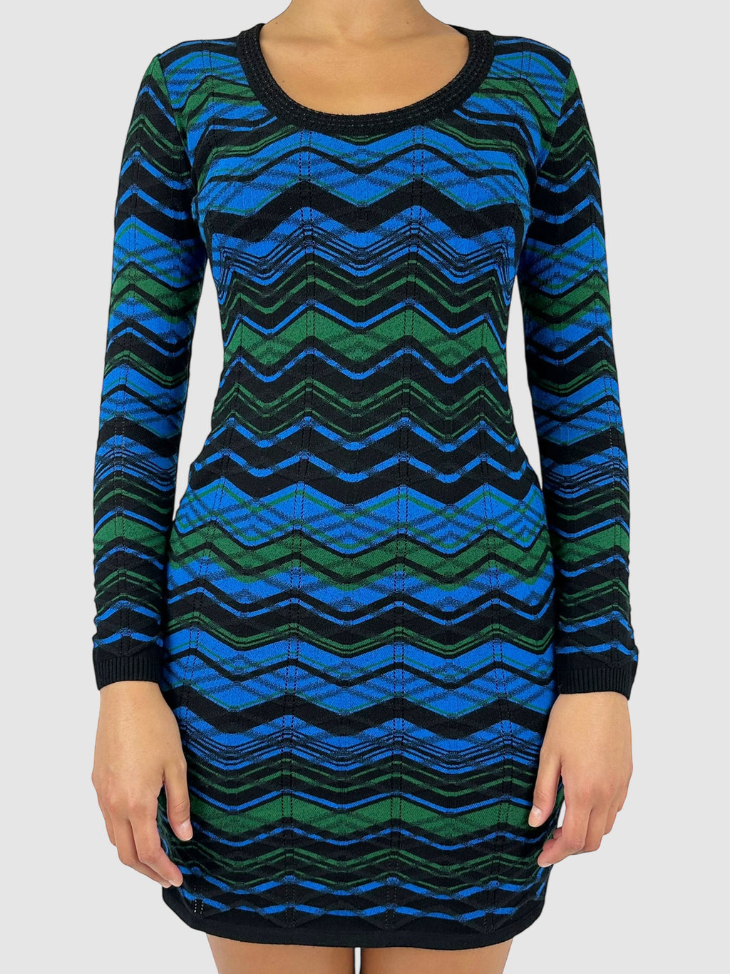 Knit Patterned Dress