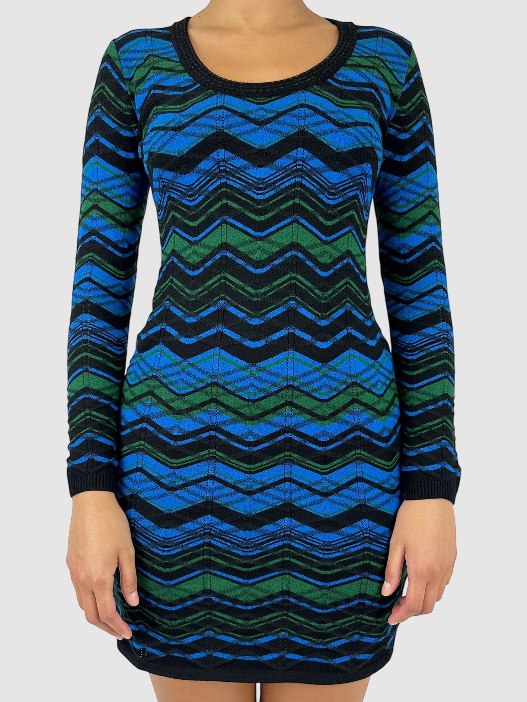 Knit Patterned Dress