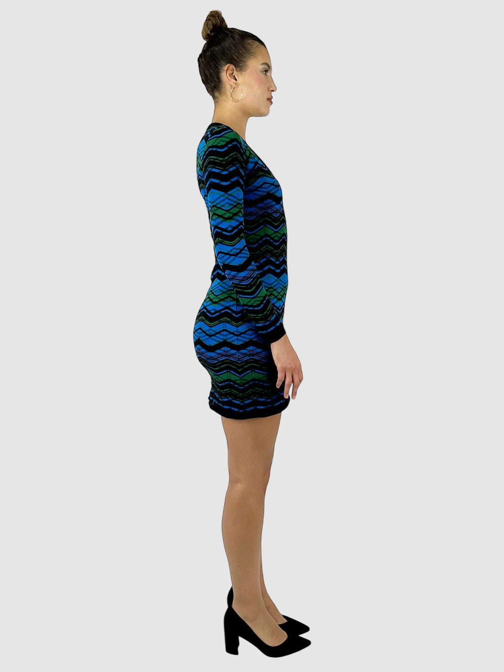 Knit Patterned Dress