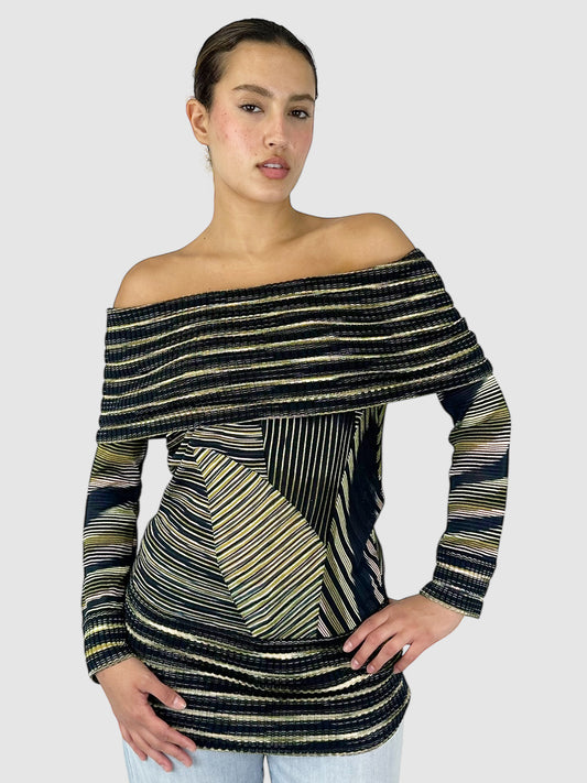 Wool Patterned Top