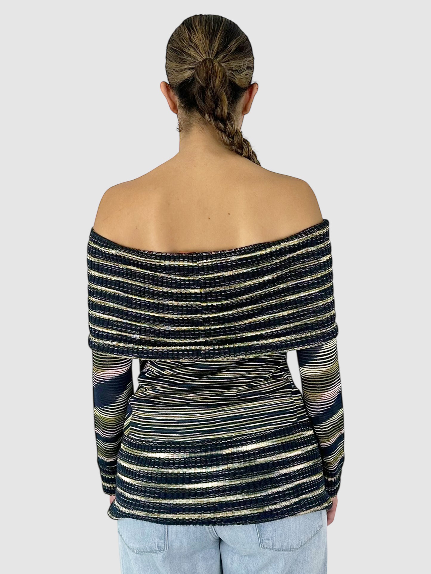 Wool Patterned Top