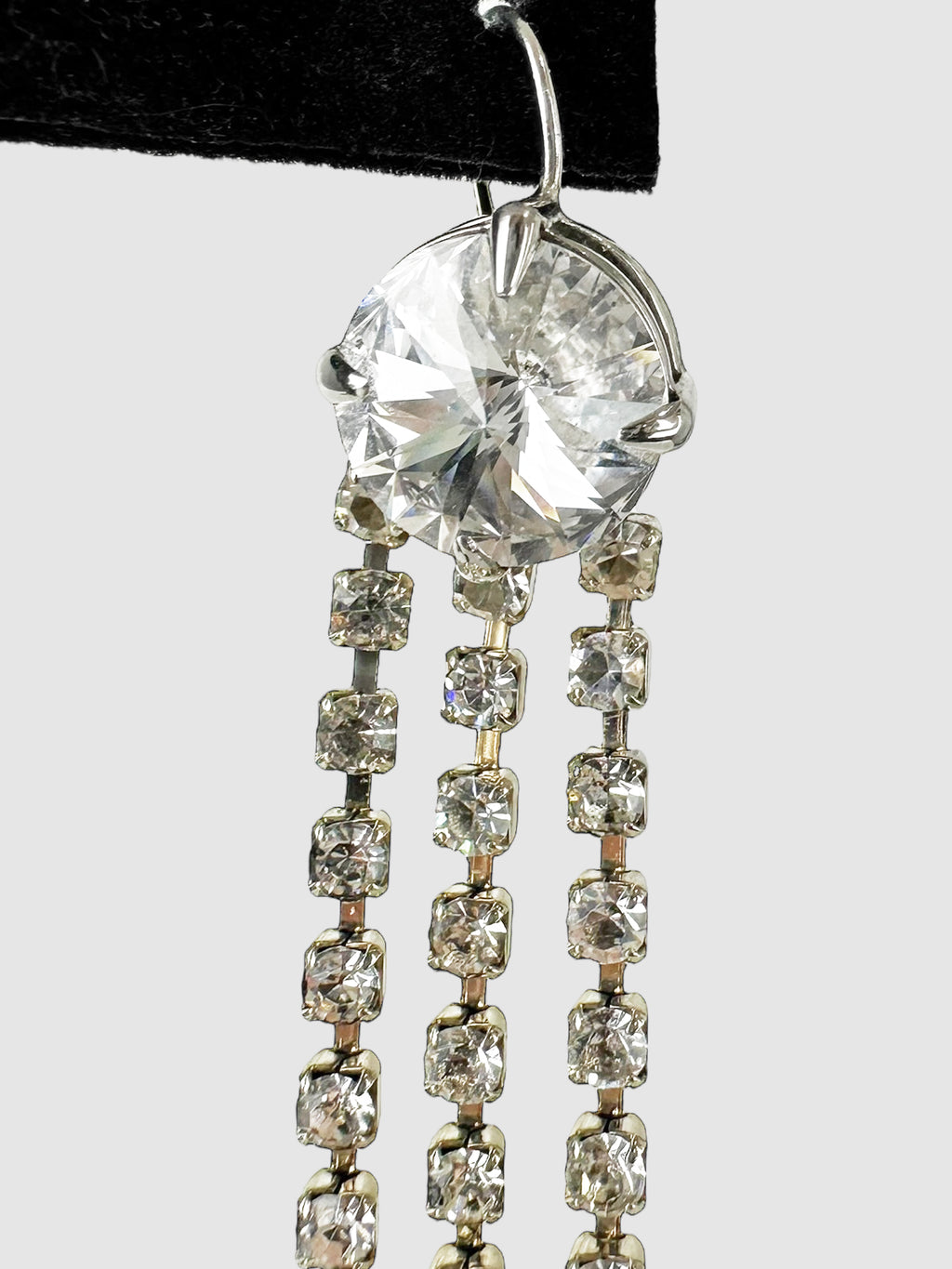 Three-Strand Drop Earrings