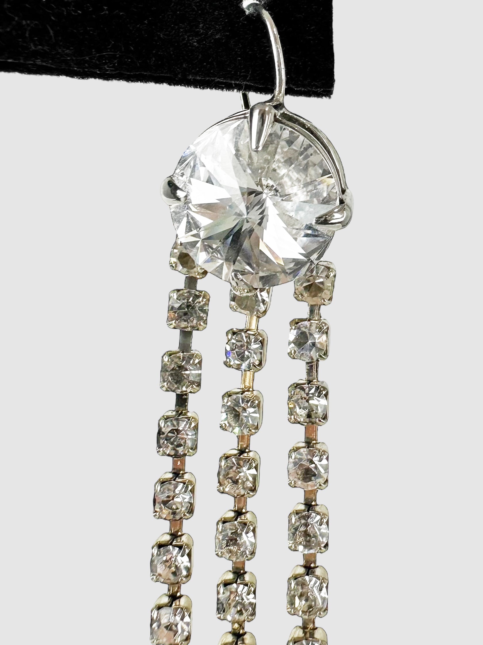 Three-Strand Drop Earrings