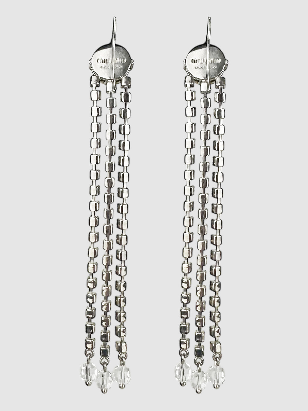 Three-Strand Drop Earrings