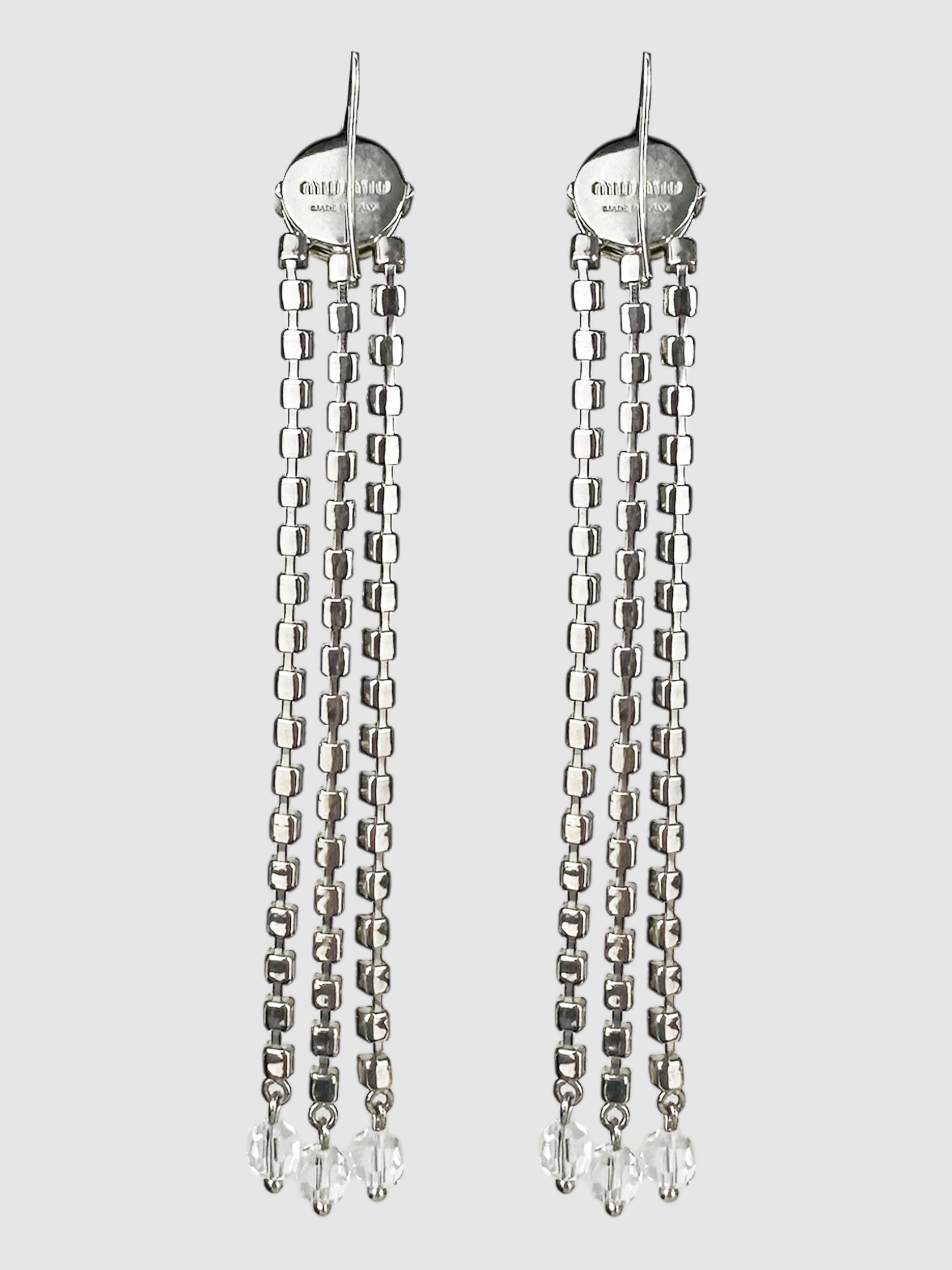 Three-Strand Drop Earrings