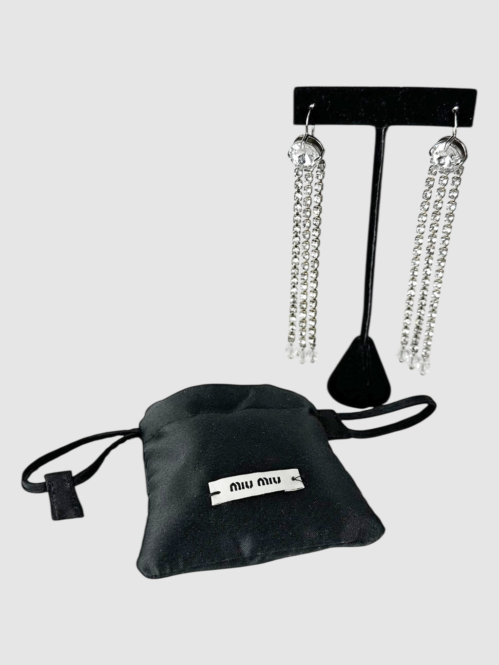 Three-Strand Drop Earrings