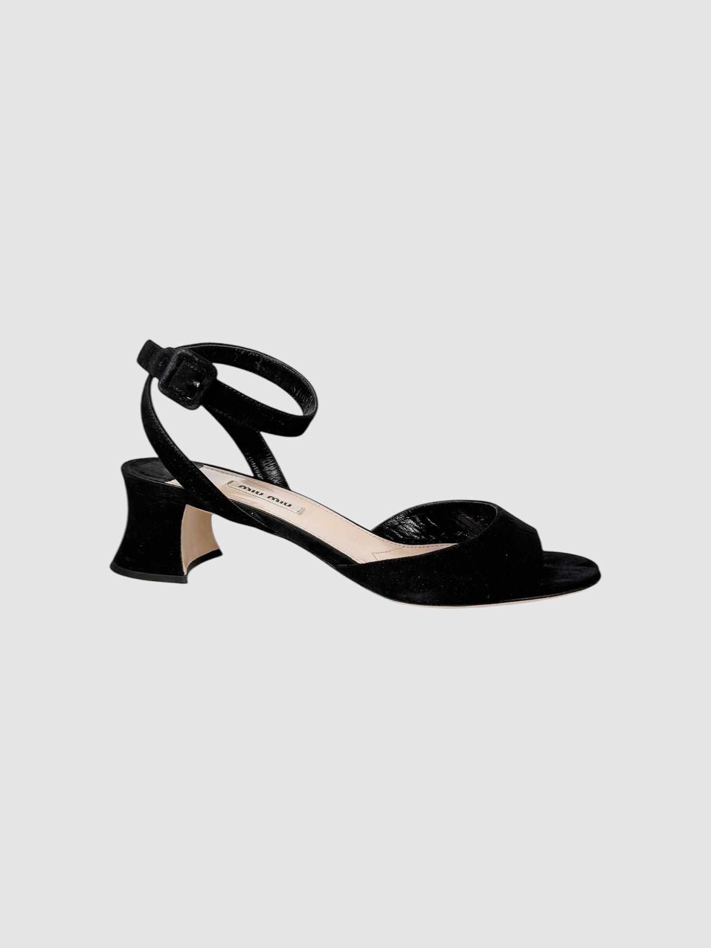 Suede Strap Sandals