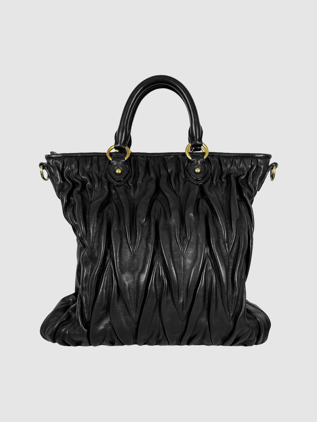 Matelassé Leather Crossbody Bag