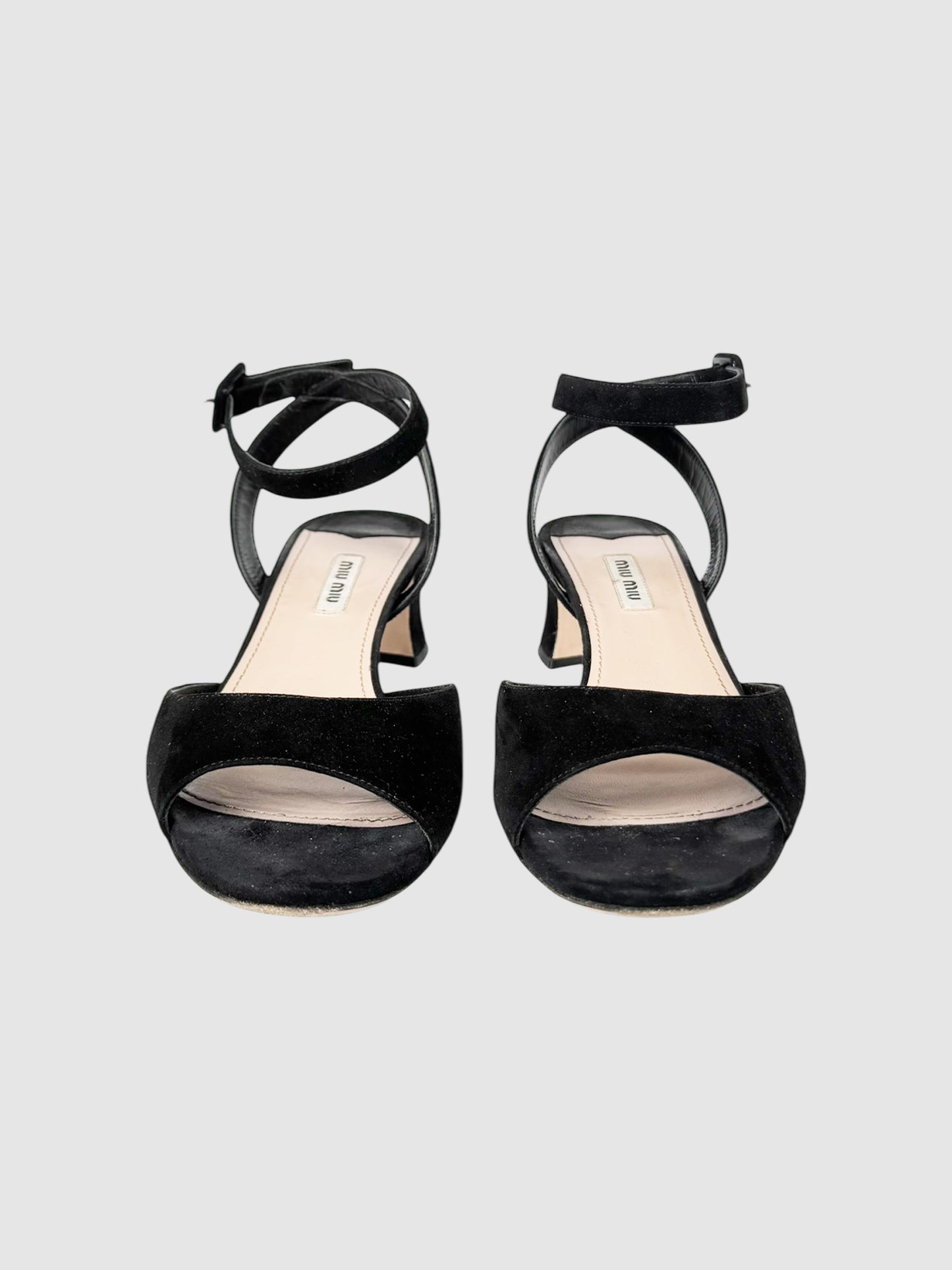 Suede Strap Sandals