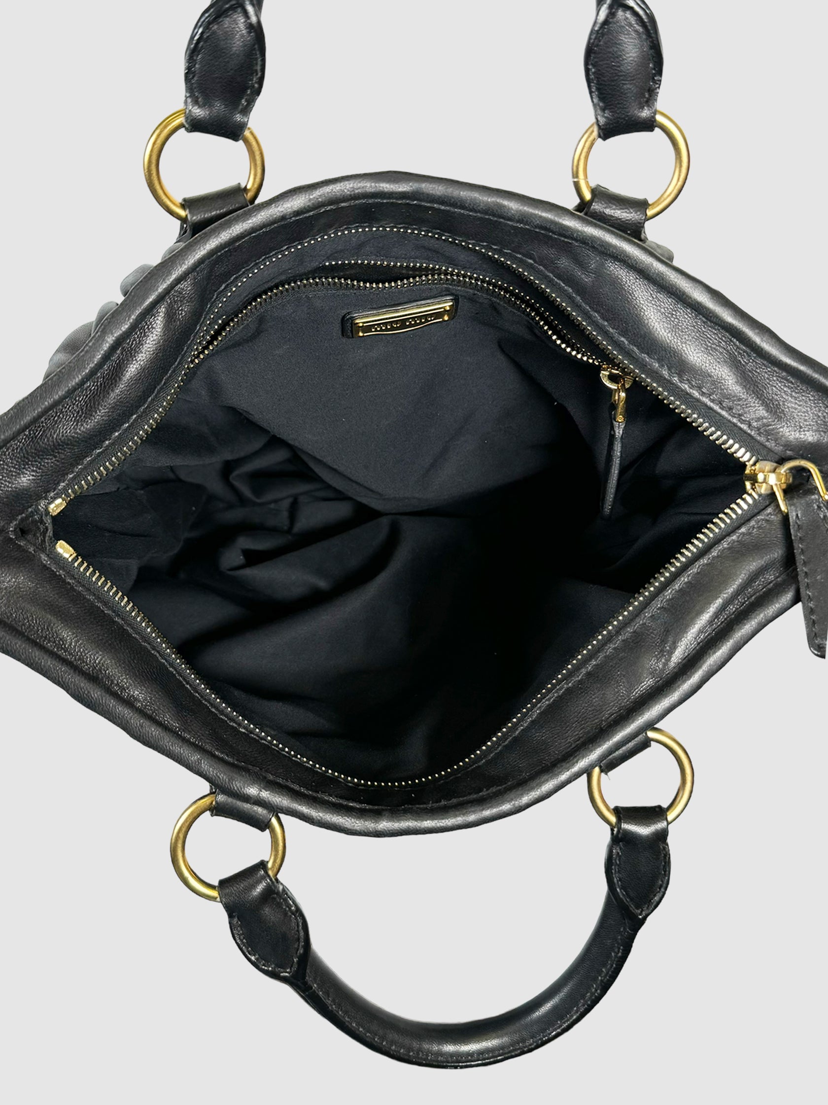 Matelassé Leather Crossbody Bag