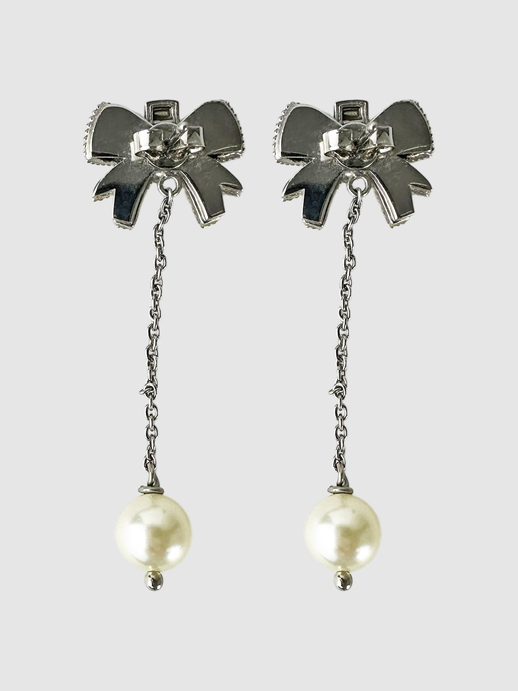 Bow Drop Earrings