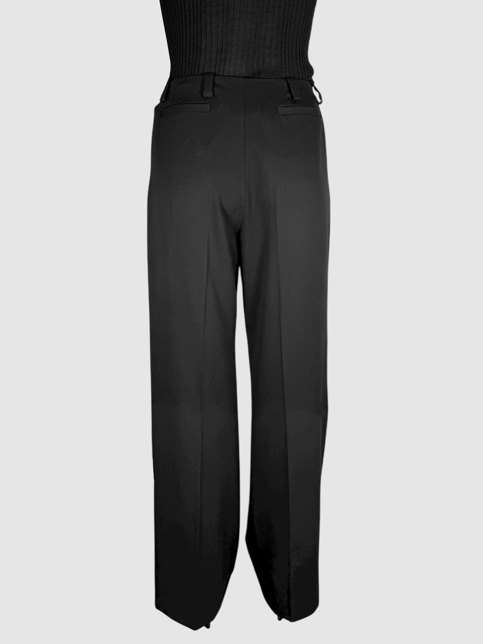 Pleated Wool Pants
